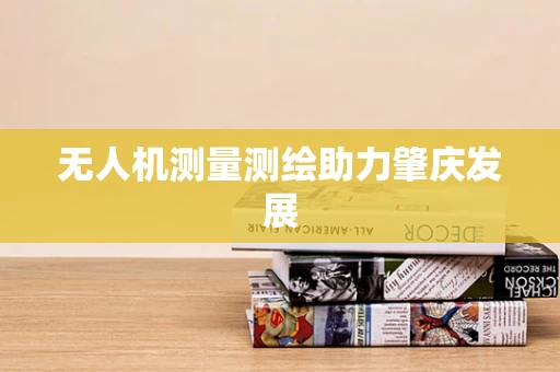 无人机测量测绘助力肇庆发展
