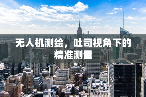 无人机测绘，吐司视角下的精准测量