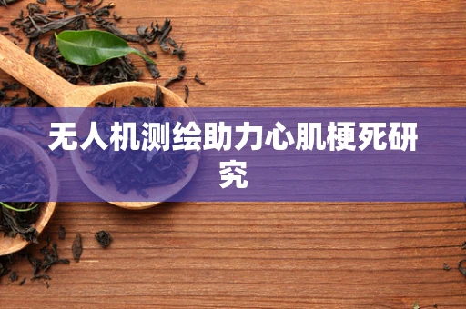 无人机测绘助力心肌梗死研究
