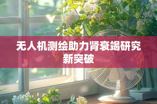 无人机测绘助力肾衰竭研究新突破