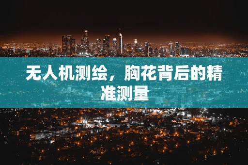 无人机测绘，胸花背后的精准测量