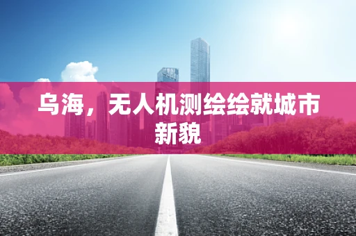 乌海，无人机测绘绘就城市新貌