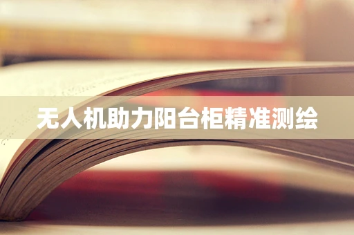 无人机助力阳台柜精准测绘