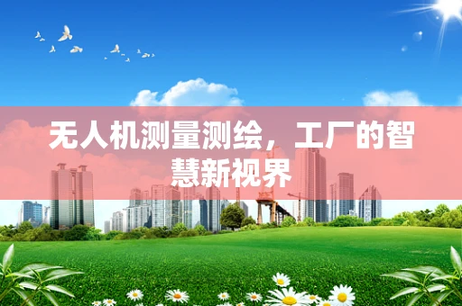 无人机测量测绘，工厂的智慧新视界