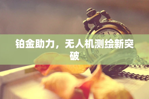 铂金助力，无人机测绘新突破