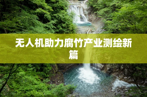 无人机助力腐竹产业测绘新篇