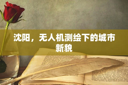 沈阳，无人机测绘下的城市新貌