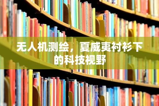 无人机测绘，夏威夷衬衫下的科技视野