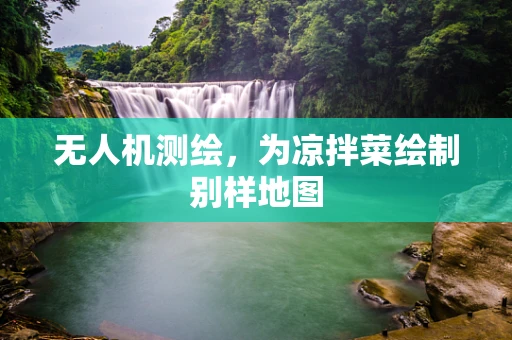无人机测绘，为凉拌菜绘制别样地图