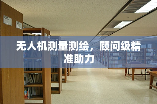 无人机测量测绘，顾问级精准助力