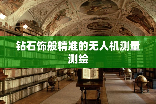 钻石饰般精准的无人机测量测绘