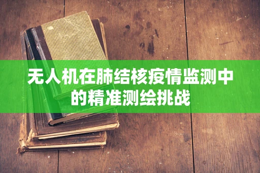 无人机在肺结核疫情监测中的精准测绘挑战
