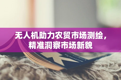 无人机助力农贸市场测绘，精准洞察市场新貌
