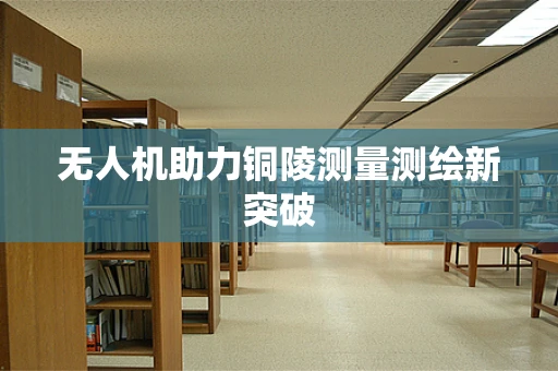 无人机助力铜陵测量测绘新突破