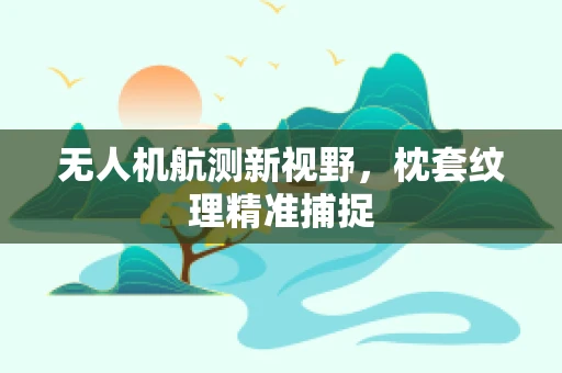 无人机航测新视野，枕套纹理精准捕捉
