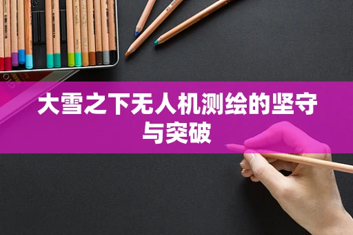 大雪之下无人机测绘的坚守与突破