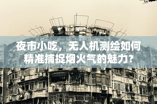 夜市小吃，无人机测绘如何精准捕捉烟火气的魅力？