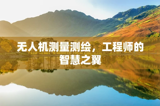 无人机测量测绘，工程师的智慧之翼