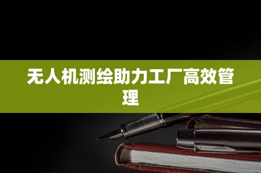 无人机测绘助力工厂高效管理
