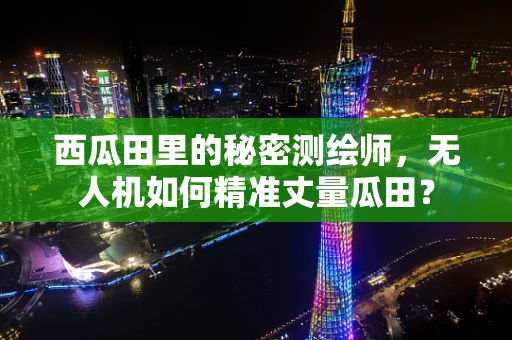 西瓜田里的秘密测绘师，无人机如何精准丈量瓜田？