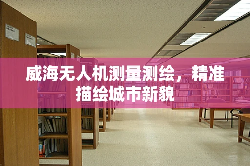 威海无人机测量测绘，精准描绘城市新貌