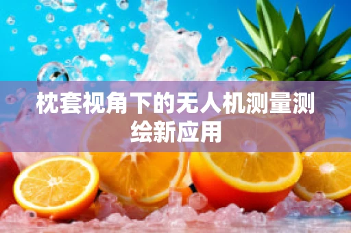 枕套视角下的无人机测量测绘新应用