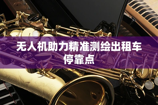 无人机助力精准测绘出租车停靠点
