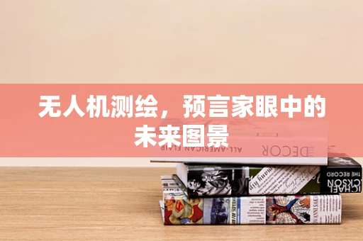 无人机测绘，预言家眼中的未来图景