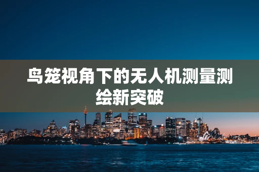 鸟笼视角下的无人机测量测绘新突破