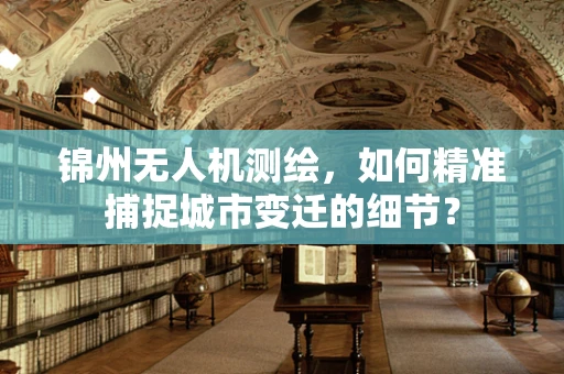 锦州无人机测绘，如何精准捕捉城市变迁的细节？