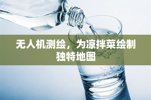 无人机测绘，为凉拌菜绘制独特地图