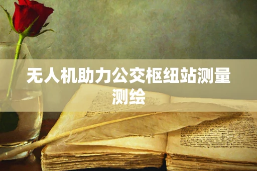 无人机助力公交枢纽站测量测绘