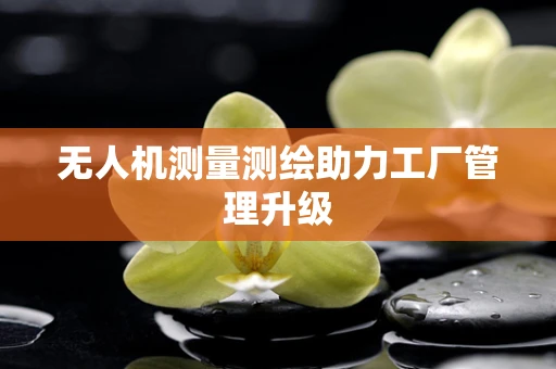 无人机测量测绘助力工厂管理升级