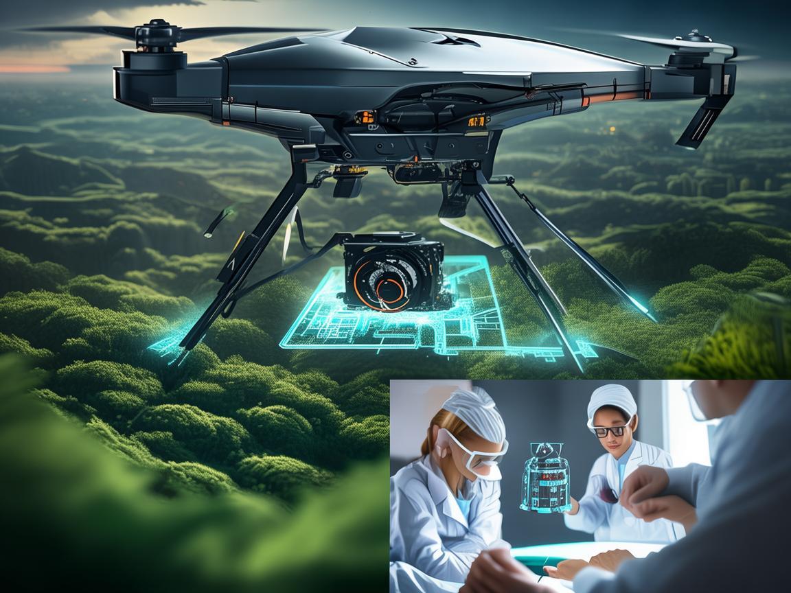 无人机测绘，神经性皮炎研究新助力