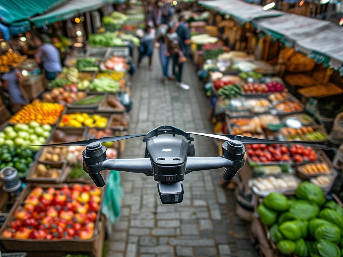 无人机测绘，农贸市场的精准探秘者