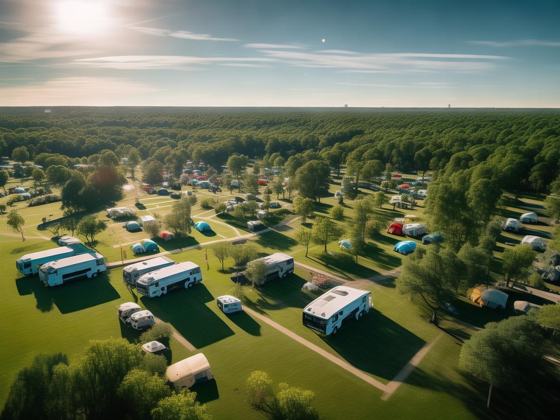 无人机测绘助力房车营地规划