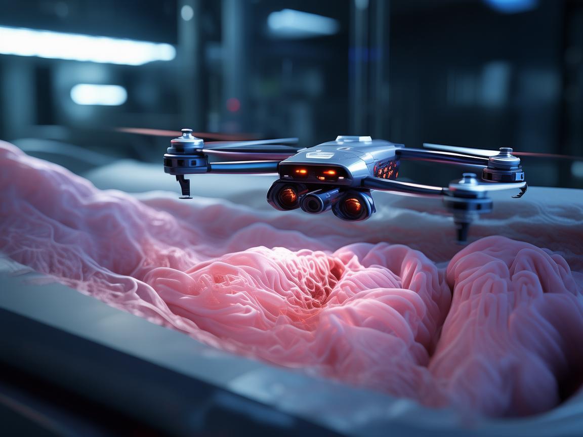 无人机助力消化性溃疡测量测绘