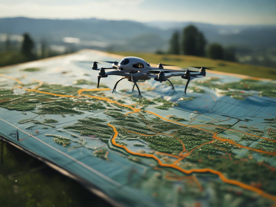 无人机挂毯，测绘领域新力量