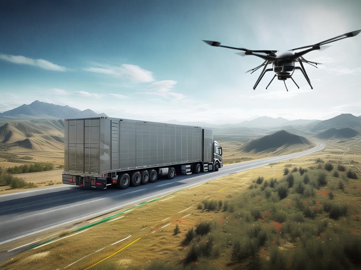 重型货车运输路线的精准测绘，无人机测量的重要作用