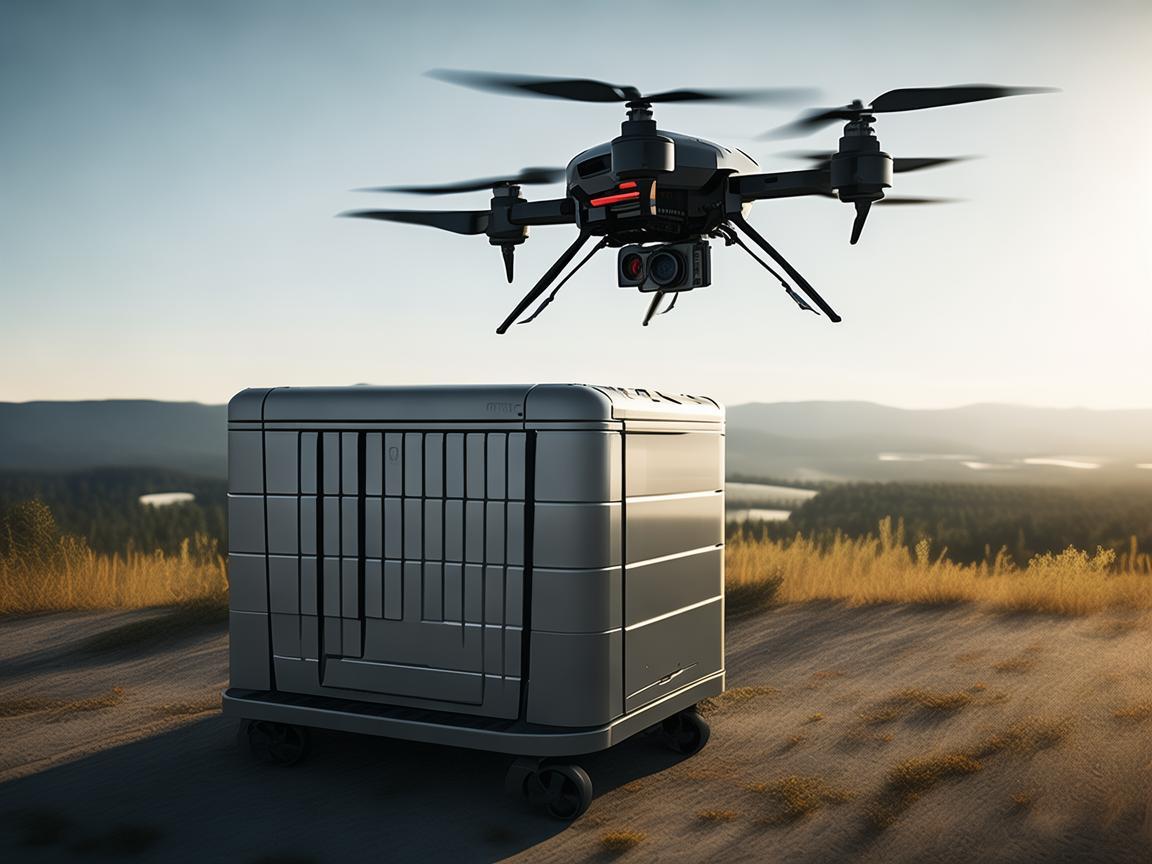 无人机测绘，可移动收纳柜的助力