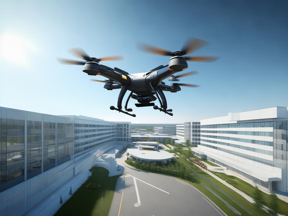 无人机助力医院测量测绘，开启精准建设新篇章