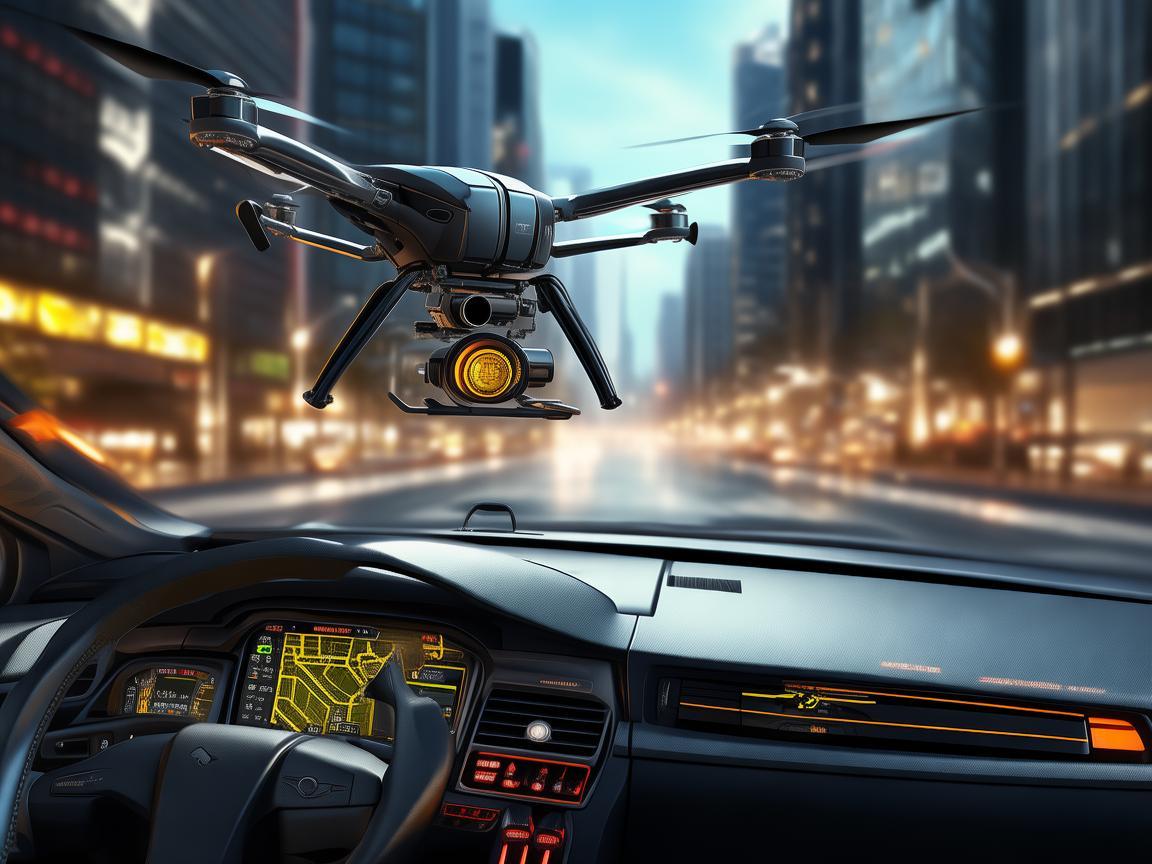 无人机测绘，为出租车司机导航助力