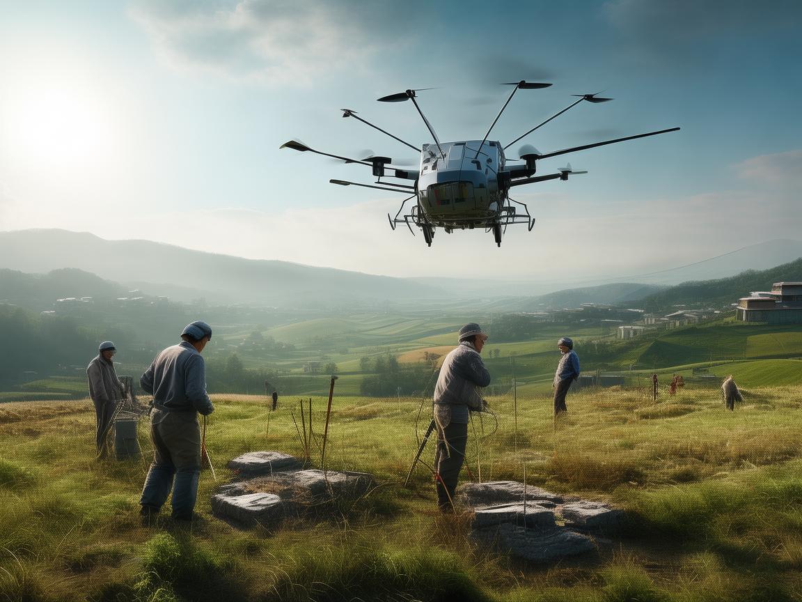 无人机助力牧民测量测绘，开启智慧畜牧新篇