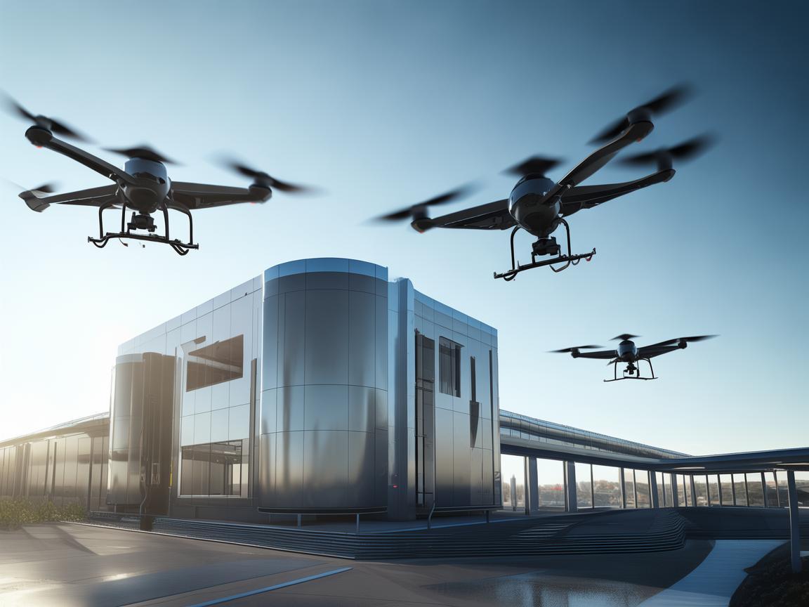 氢能源加注站的无人机测绘探索