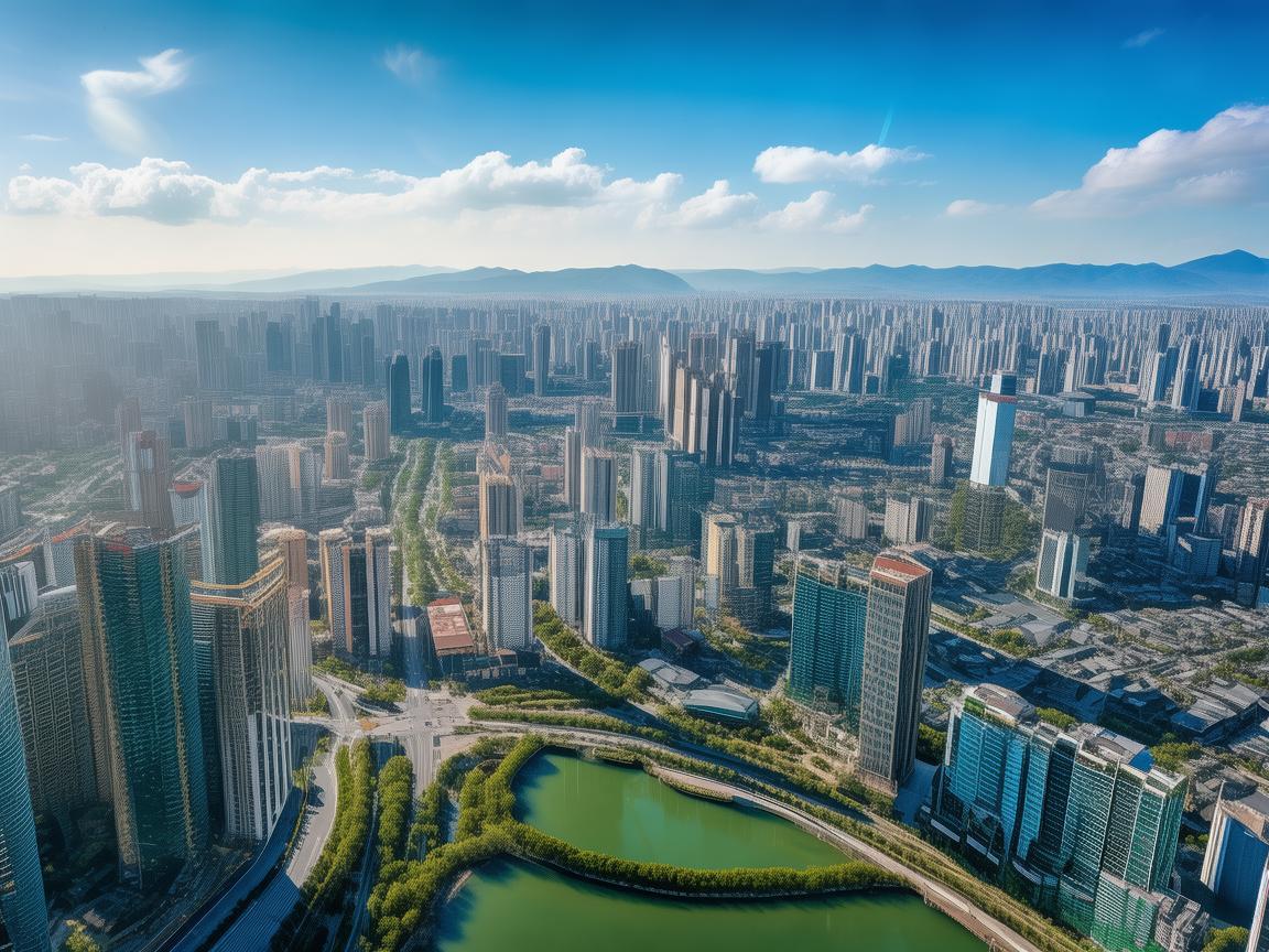 南昌，无人机测绘下的城市新貌