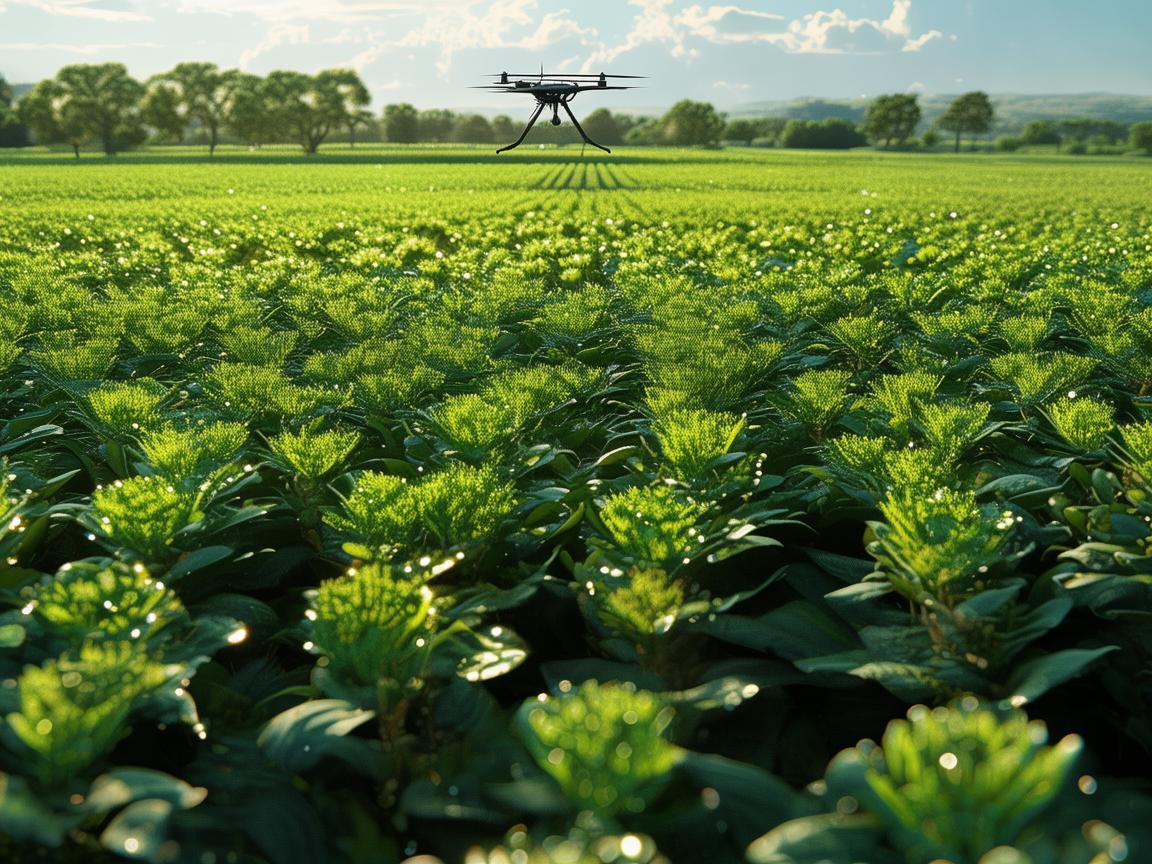 无人机测绘下的西瓜田探秘