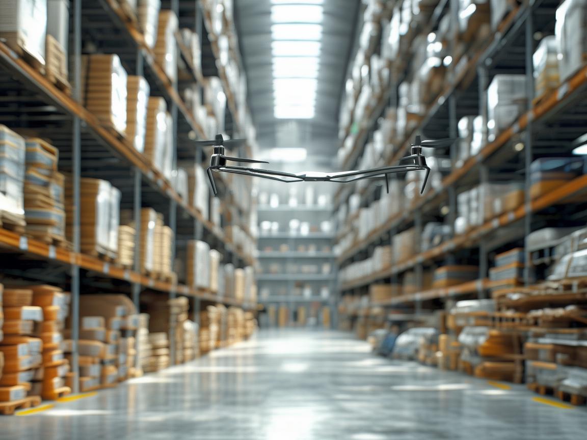 无人机助力建材市场仓库测量测绘