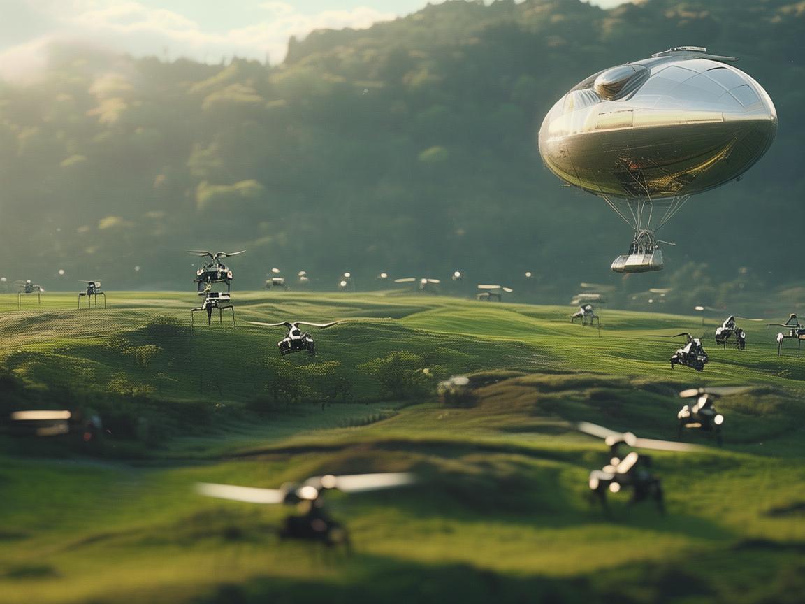 飞艇在无人机测量测绘领域的独特应用