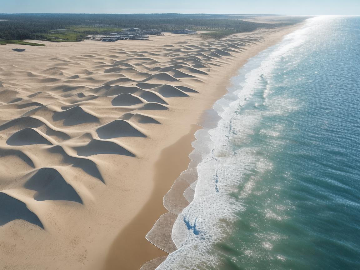 无人机测绘，海滩地形的精准洞察