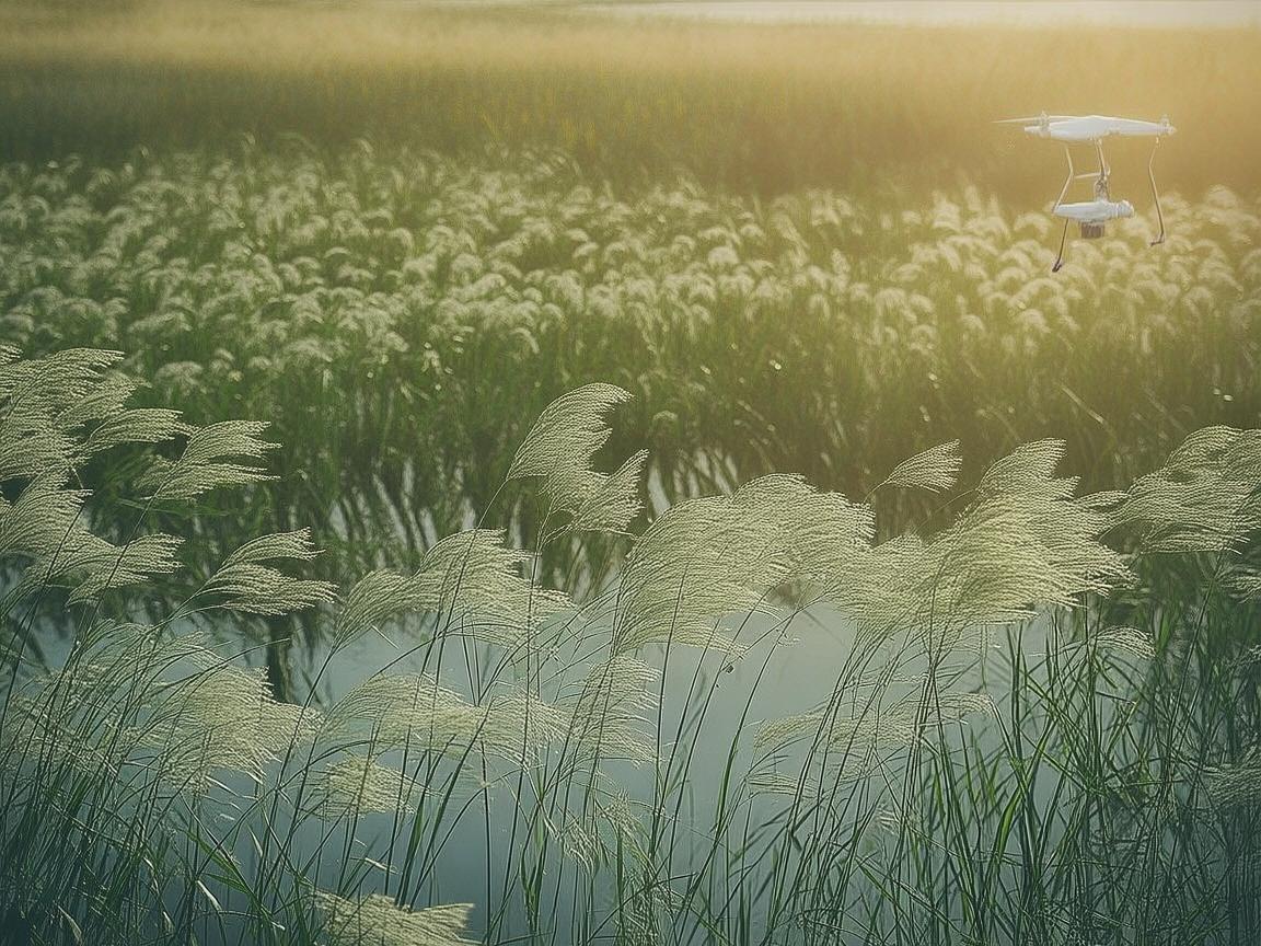 无人机助力湿地芦苇荡测量测绘
